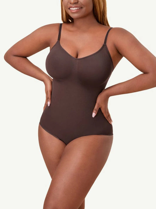 BARELY THERE PANTY BODYSUIT - ESPRESSO